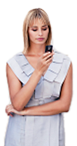 Businesswoman with Smartphone